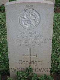 Dar Es Salaam War Cemetery - Robinson, J A